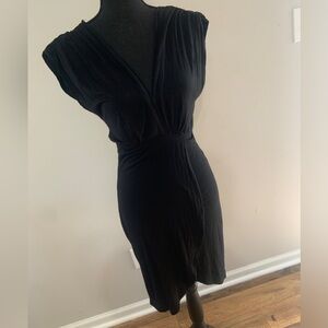 Love Culture Little Black Wrap Dress, Medium